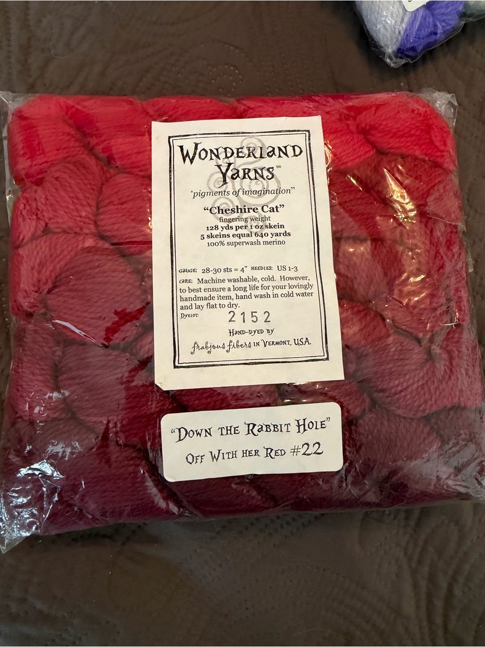 Yarn Package wonderland. Minus